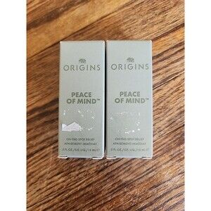 2x Origins Peace Of Mind On The Spot Relief Sensory Treatment .5oz Vegan NIB